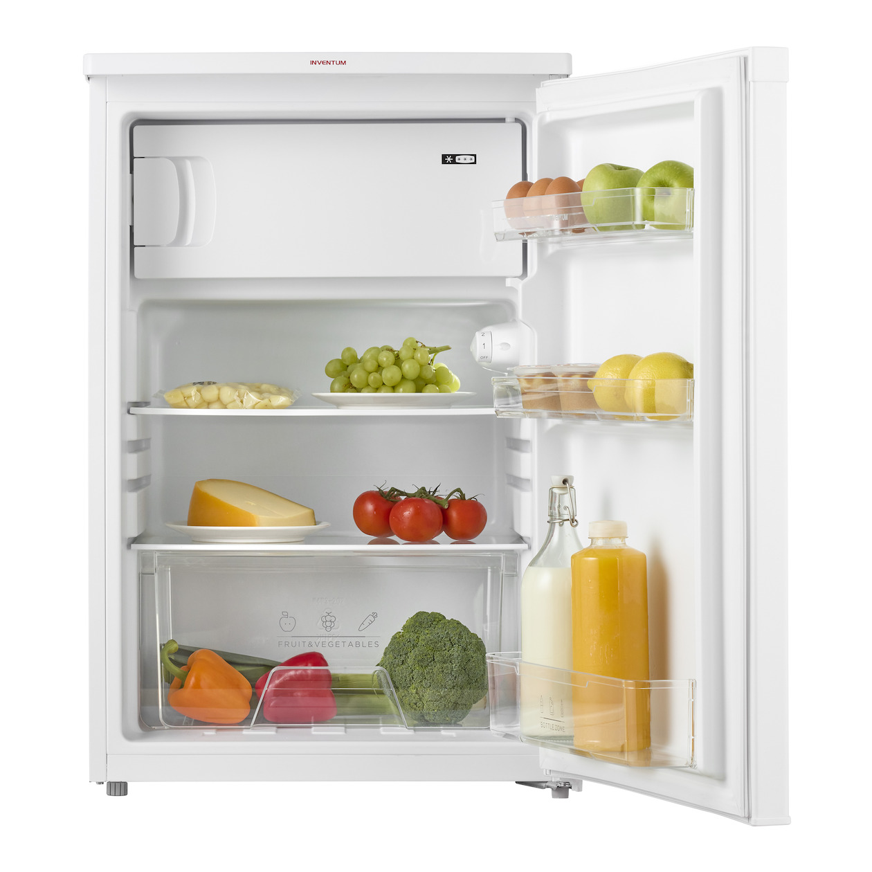 Inventum KV550 Tafelmodel koelkast met vriesvak Wit