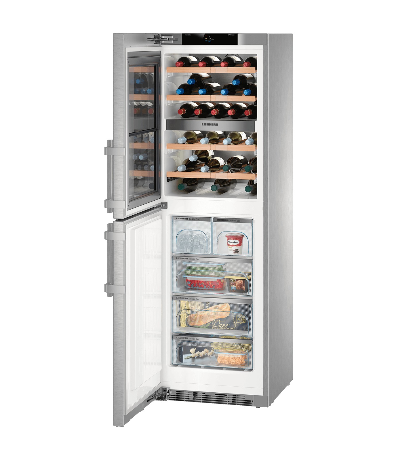 Liebherr SWTNes 4285-21 Wijnkoelkast Grijs