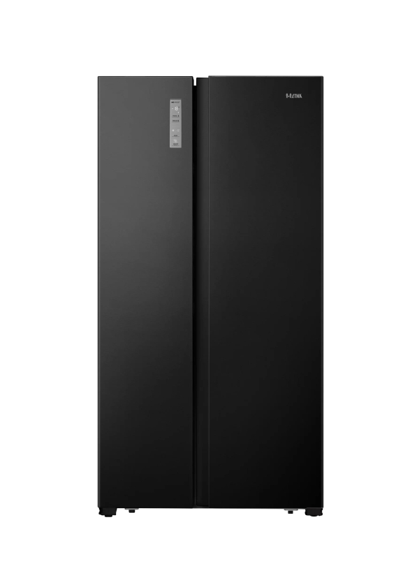 Etna AKV678ZWA Amerikaanse koelkast Zwart