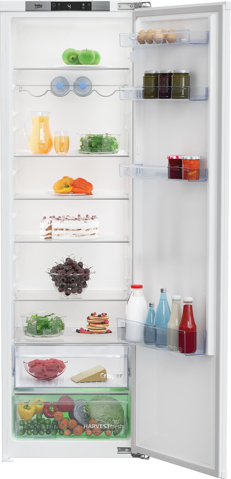 Beko BSSA315E4FN Selective Line Inbouw koelkast zonder vriesvak