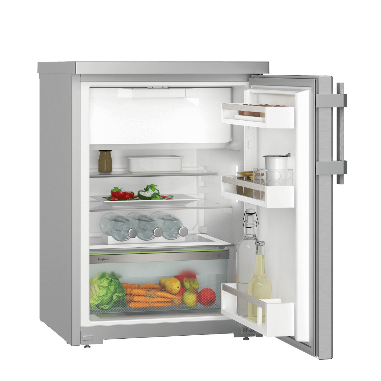 Liebherr Rsdci 1621-20 Tafelmodel koelkast met vriesvak Zilver