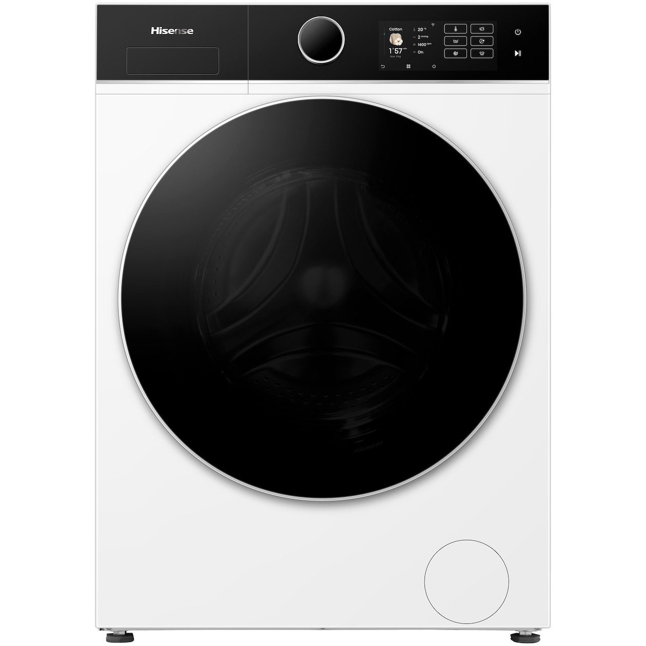 Hisense WF5I8043BWF Wasmachine Wit