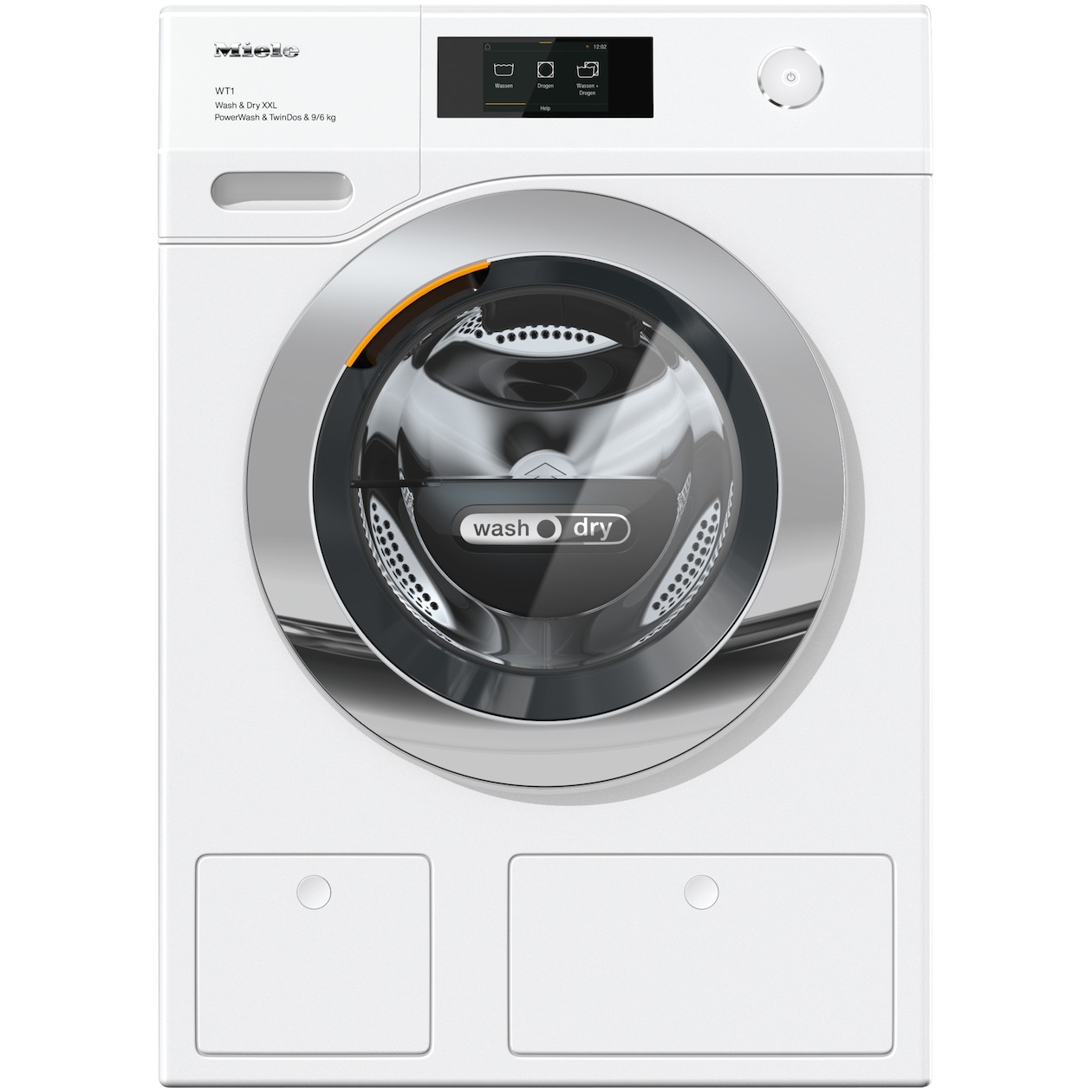 Miele WTW 870 WPM TwinDos/PowerWash Was-droogcombinatie Wit