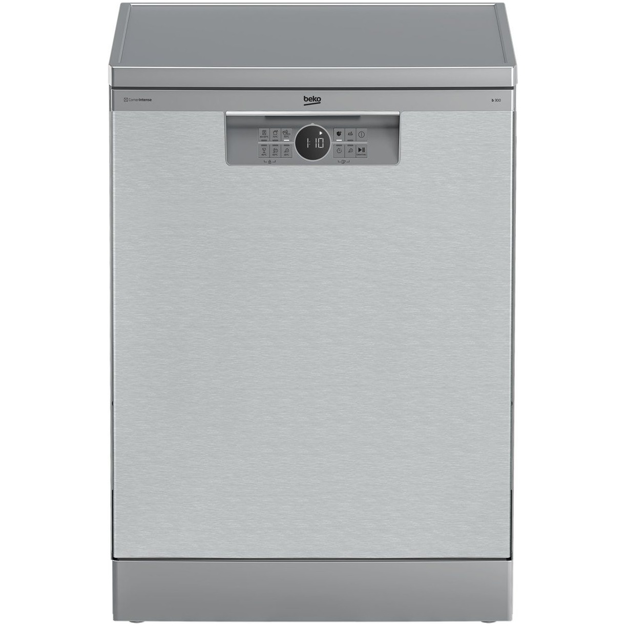 Beko BDFN26640XC CornerIntense Vrijstaande vaatwasser Zilver