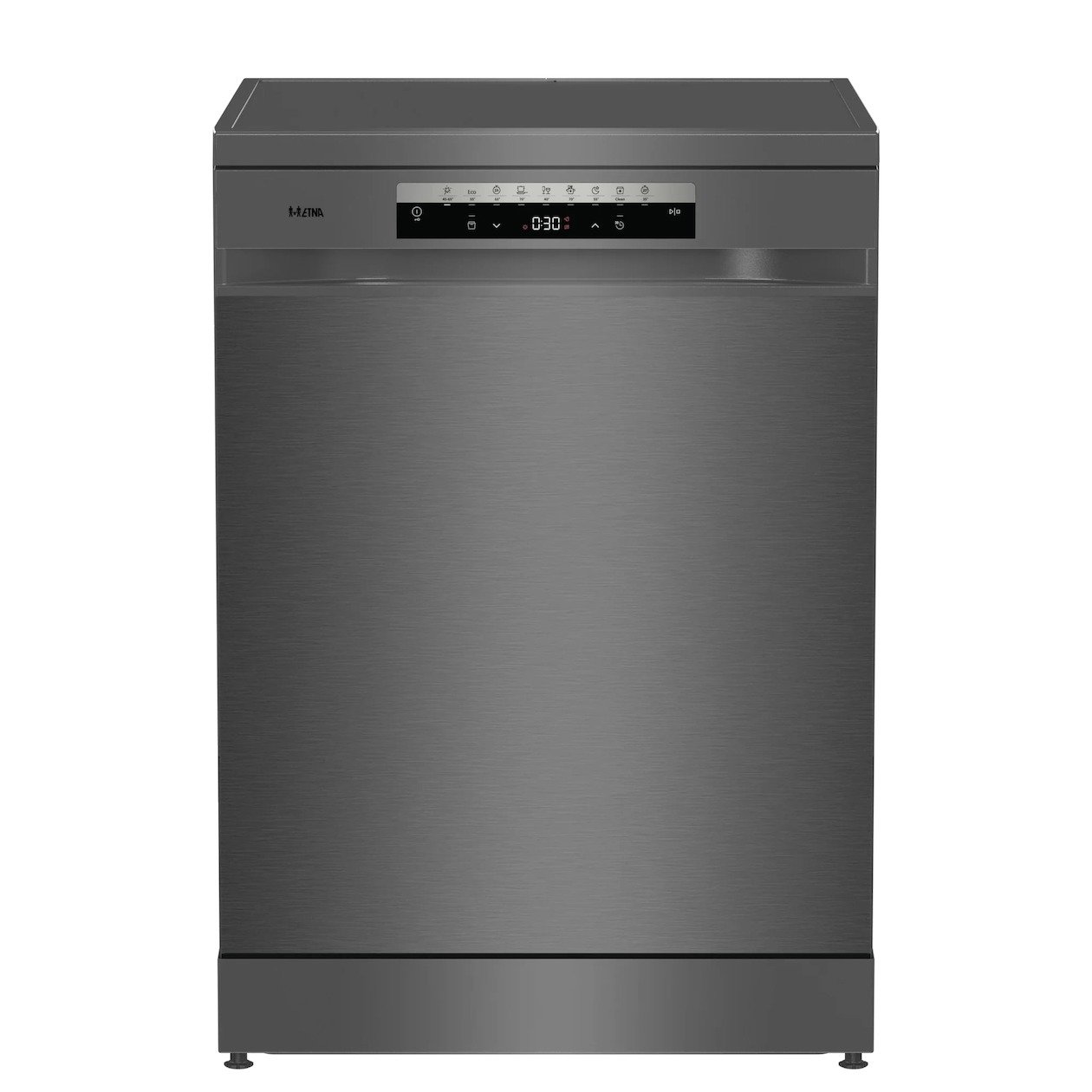 Etna VWV440ZWA Vrijstaande vaatwasser Zwart