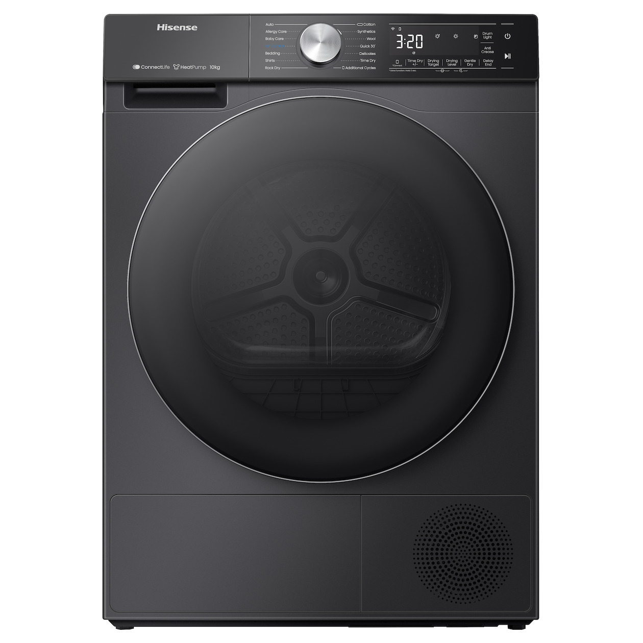 Hisense DH5S102BB Warmtepompdroger Zwart