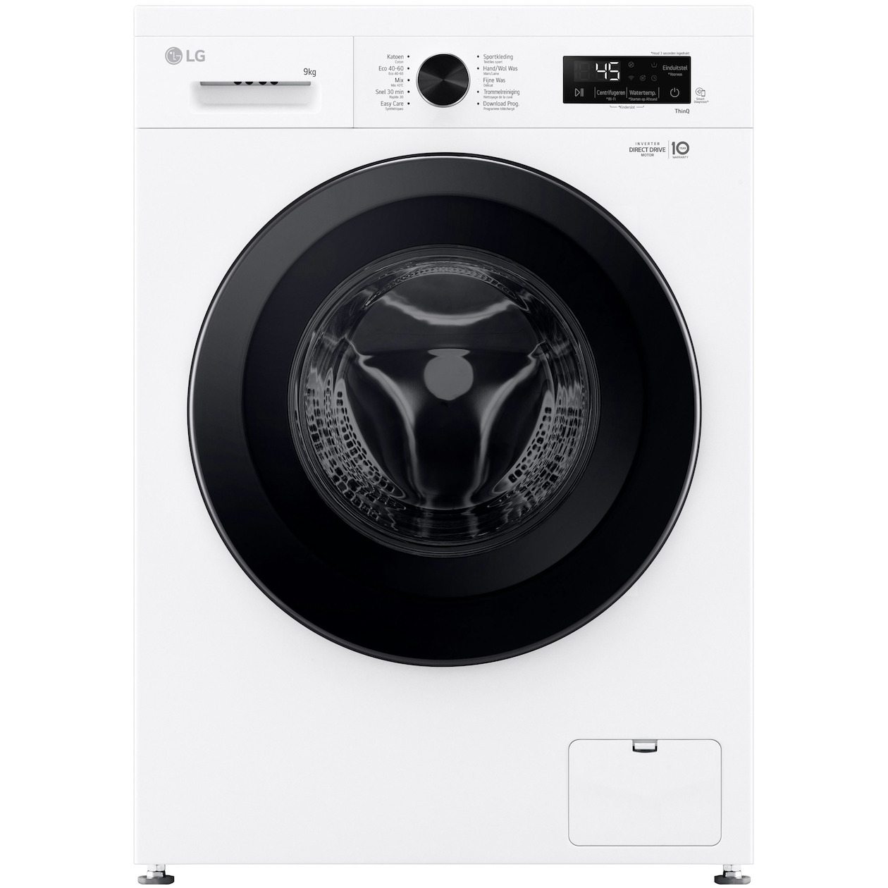 LG F4X1009NWK Wasmachine Wit