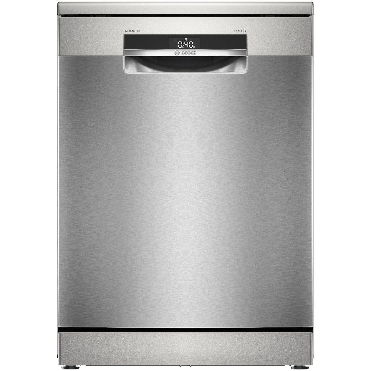 Bosch SMS6ECI15E Vrijstaande vaatwasser Zilver