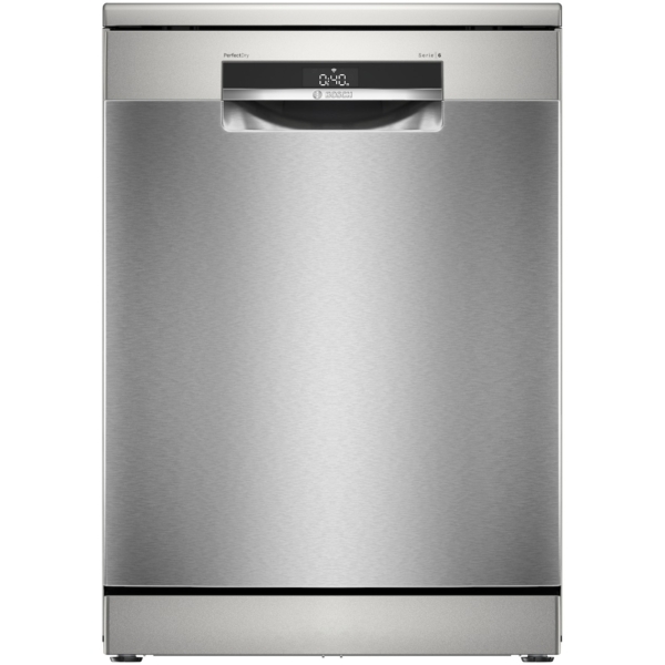 Bosch SMS6ZCI11F Vrijstaande vaatwasser Zilver
