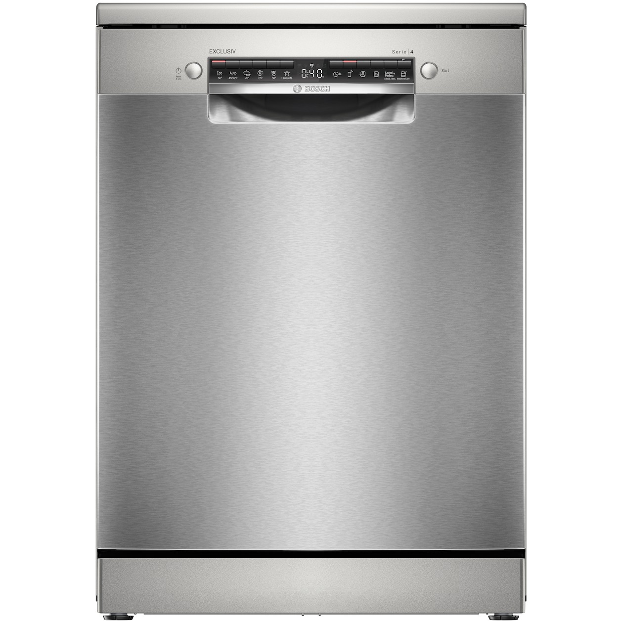 Bosch SMS4ELI06F EXCLUSIV Vrijstaande vaatwasser Grijs