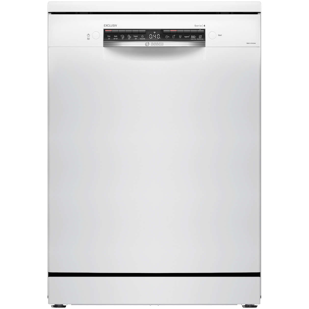 Bosch SMS4EBW33E EXCLUSIV Vrijstaande vaatwasser Wit