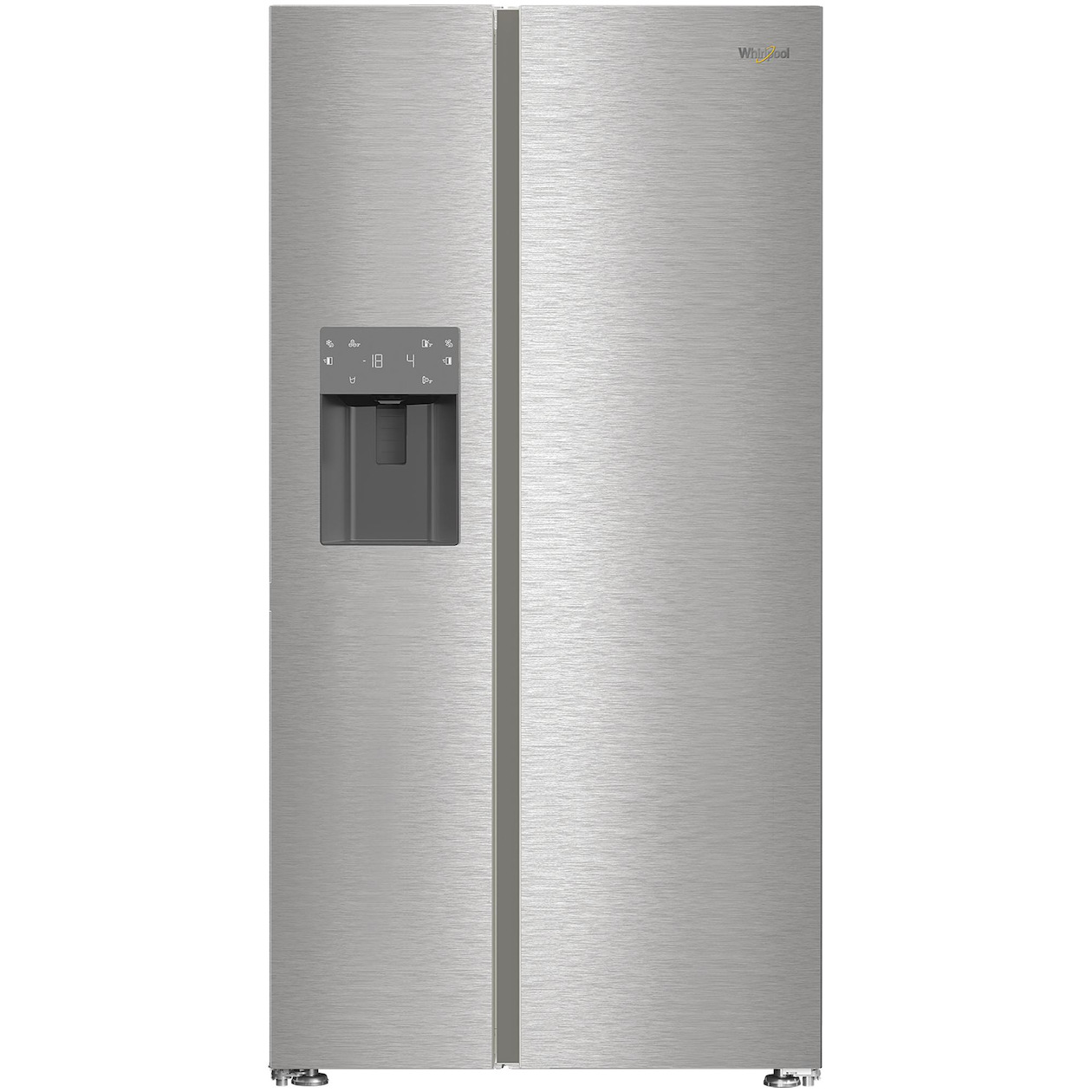 Whirlpool WHG2 6574W X5E Privilege Amerikaanse koelkast Zilver
