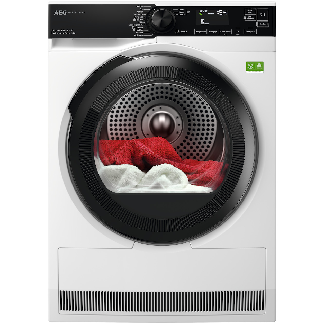 AEG TR86KASSEL Warmtepompdroger Wit