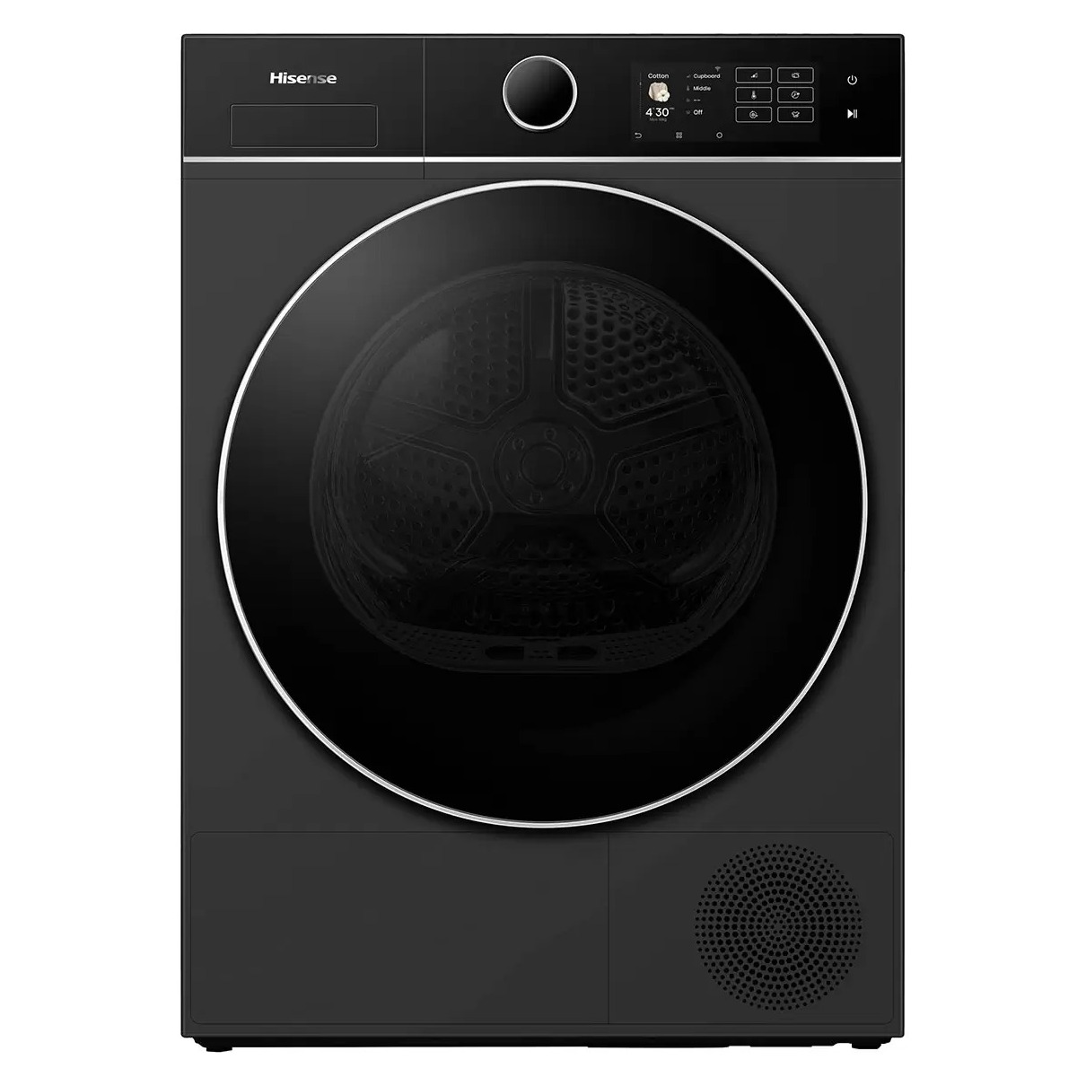 Hisense DH5I104BBAB Warmtepompdroger Zwart