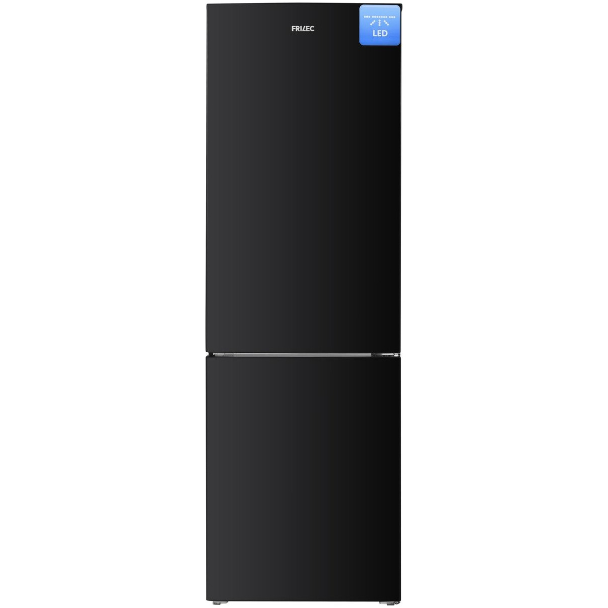 Exquisit BONN325-040CB Koel-vriescombinatie Zwart