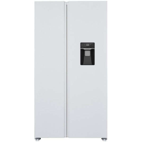 Exquisit SBS146-WS-041EW Amerikaanse koelkast Wit