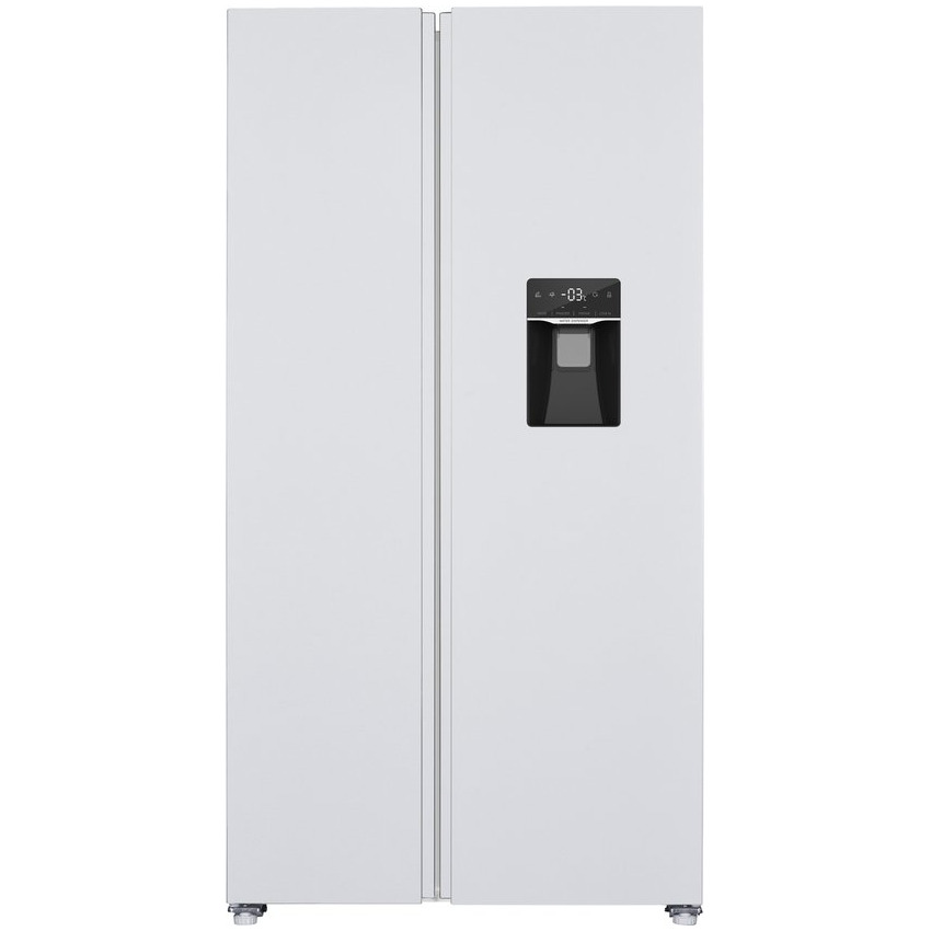 Exquisit SBS146-WS-041EW Amerikaanse koelkast Wit