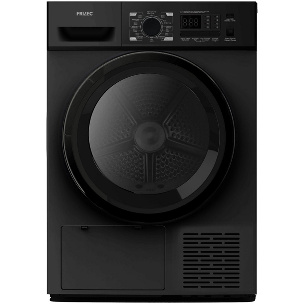 Frilec KOBLENZ9882TWP-030B Warmtepompdroger Zwart