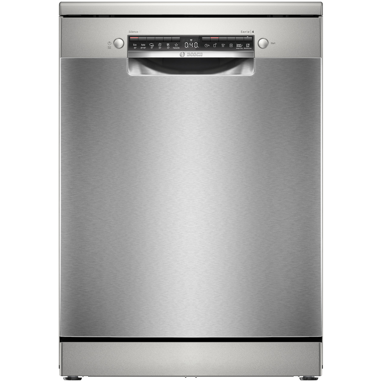 Bosch SMS4HTI16E Vrijstaande vaatwasser Grijs