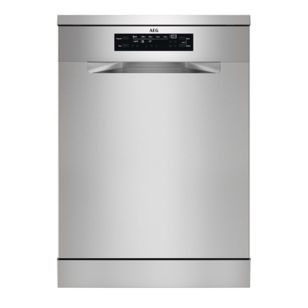 AEG FFB33607ZM Vrijstaande vaatwasser Grijs