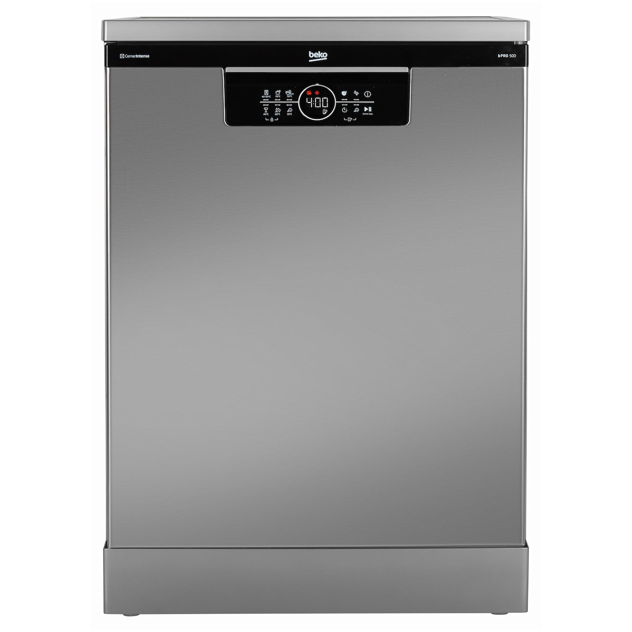 Beko BDFN36653XC Cornerintense Vrijstaande vaatwasser Grijs