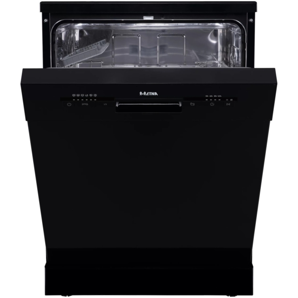 Etna VWV144ZWA Vrijstaande vaatwasser Zwart