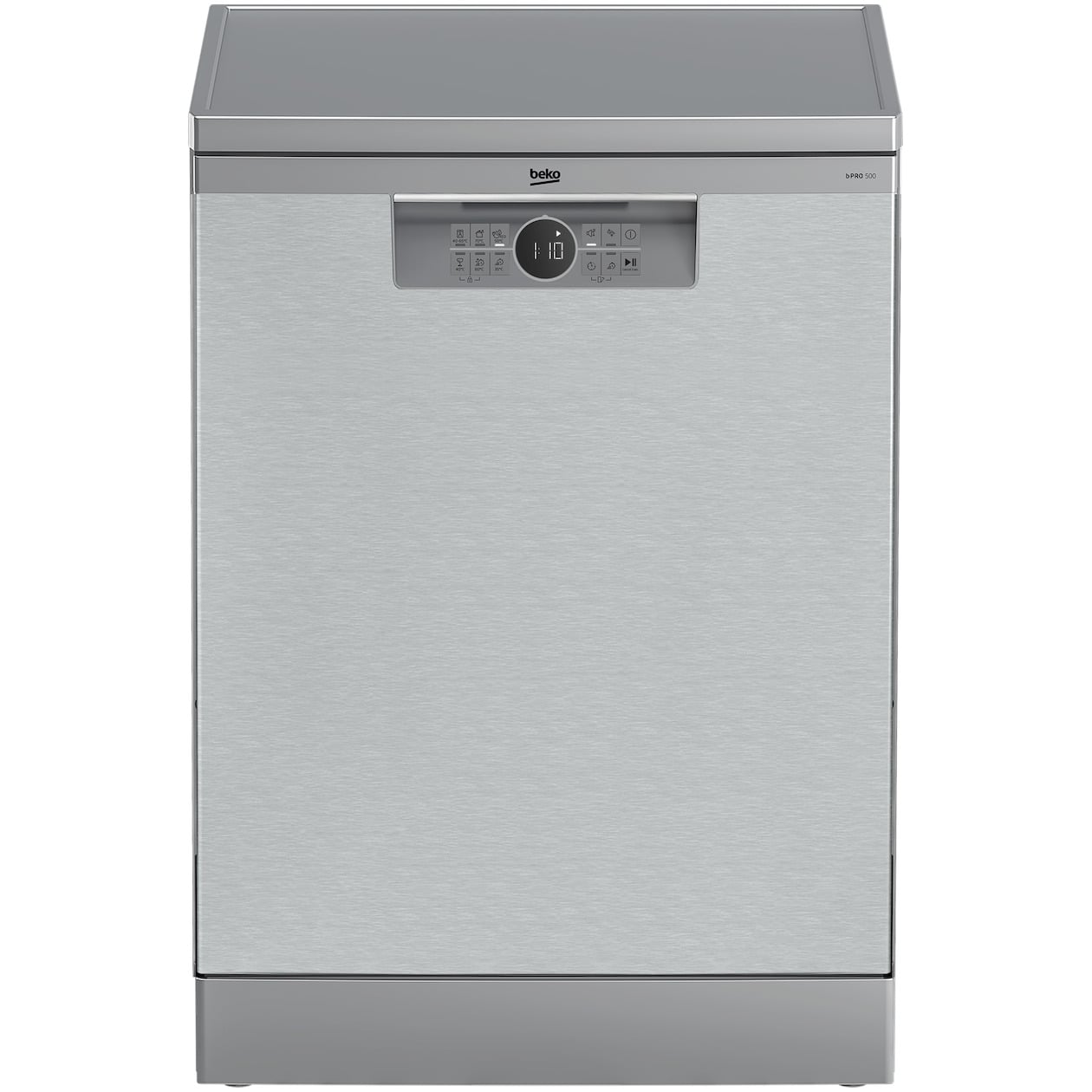 Beko BDFN26450X Vrijstaande vaatwasser Grijs