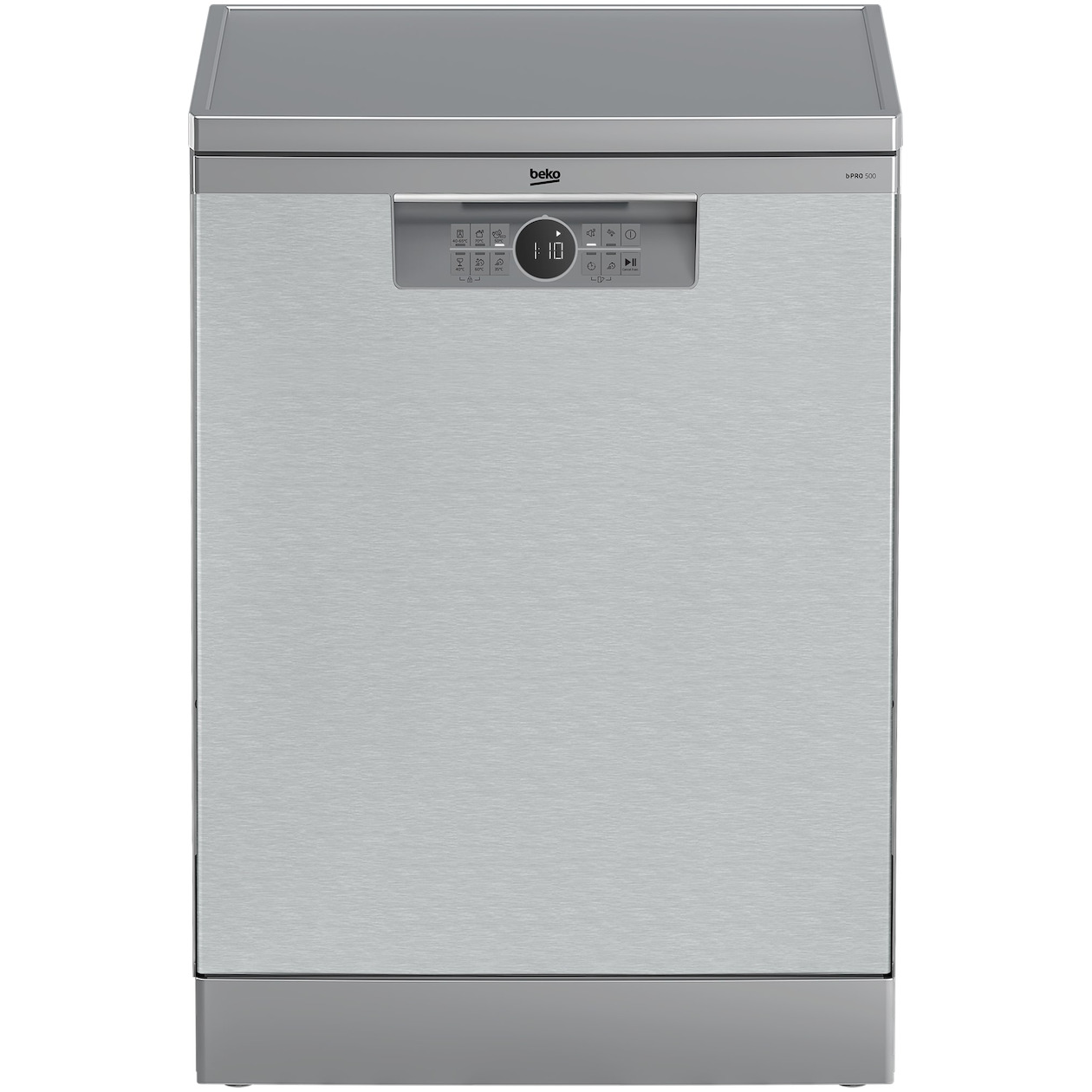 Beko BDFN26450X Vrijstaande vaatwasser Grijs
