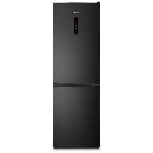 Hisense RB390N4BFC Koel-vriescombinatie Zwart