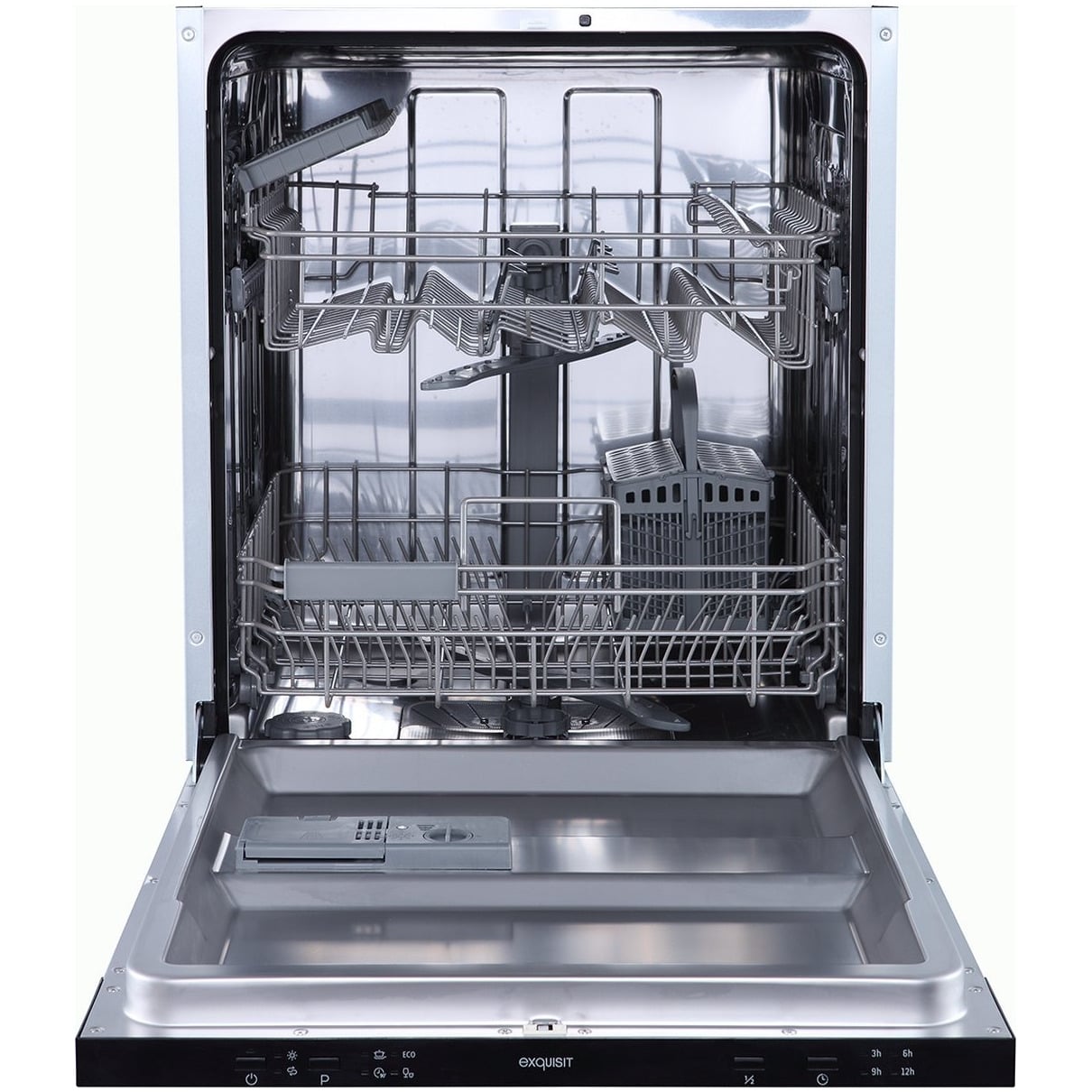 Exquisit EGSP2214-E-030D Volledig geïntegreerde vaatwasser
