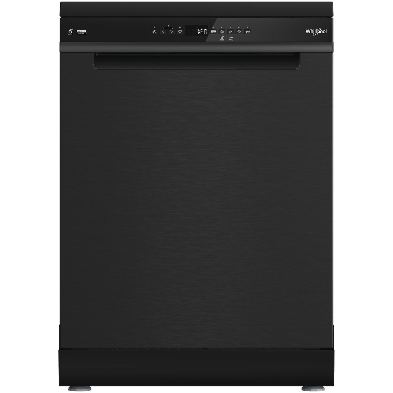 Whirlpool W8F HP51BS Privilege Vrijstaande vaatwasser Zwart