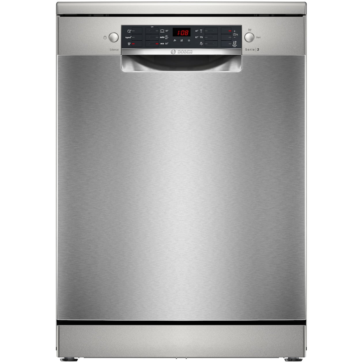Bosch SMS26AI01F Vrijstaande vaatwasser Grijs