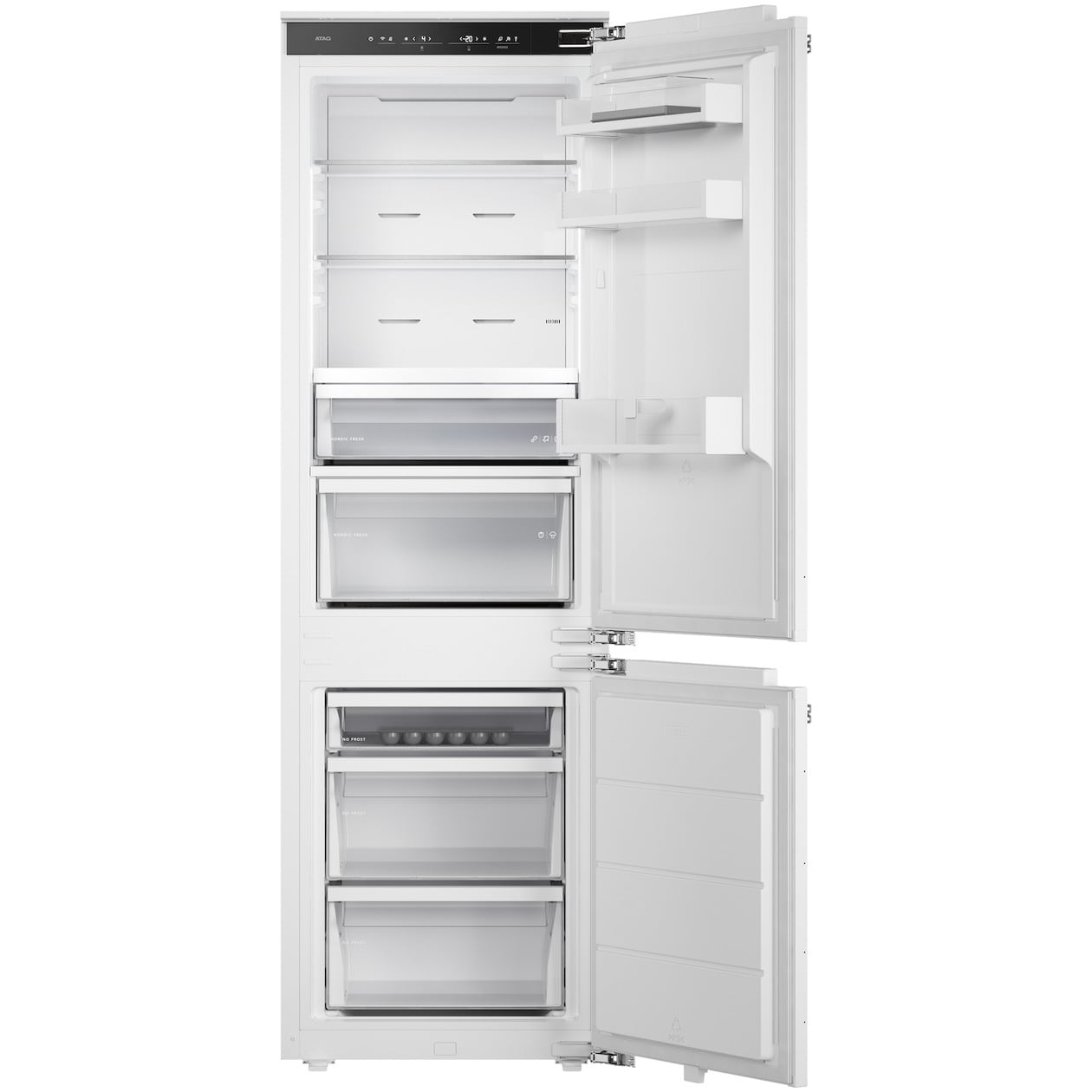 Atag KDC8178NC Inbouw koel-vriescombinatie