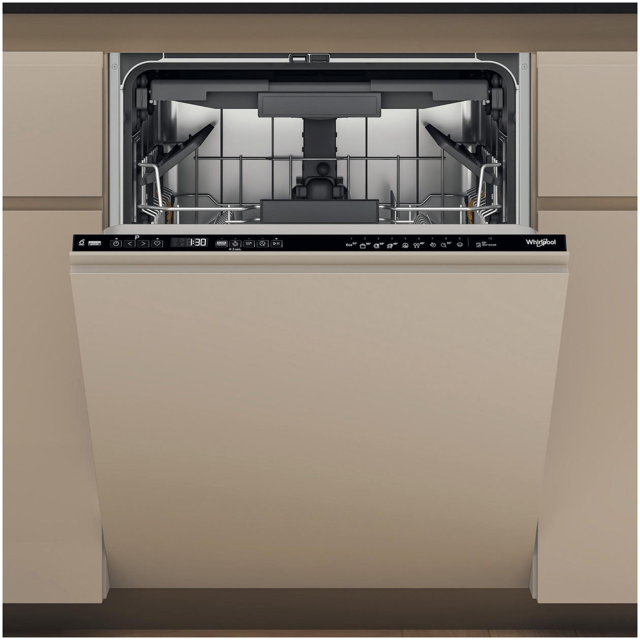 Whirlpool WH7IPC15BM60 Volledig geïntegreerde vaatwasser