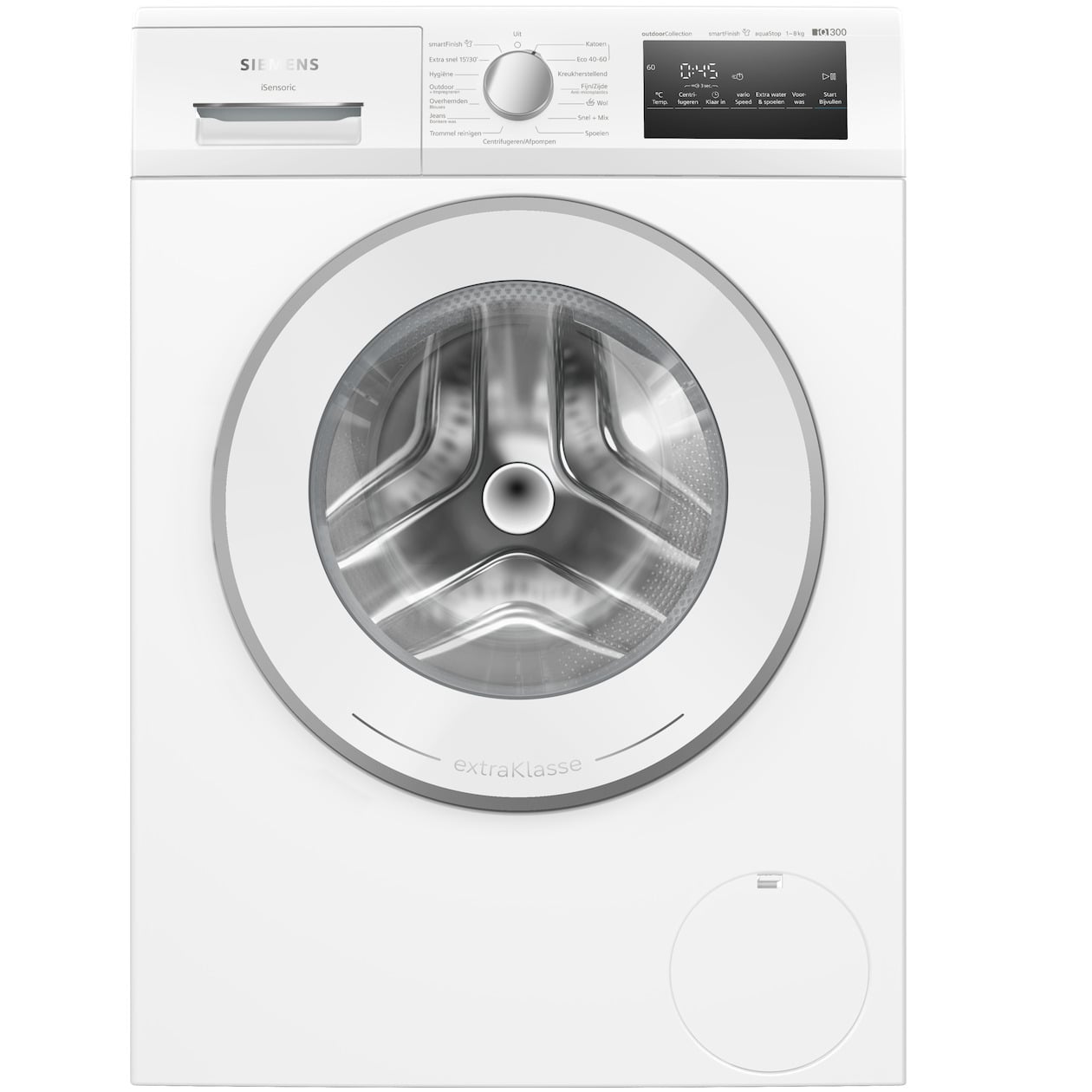Siemens WM14N29XNL Wasmachine Wit
